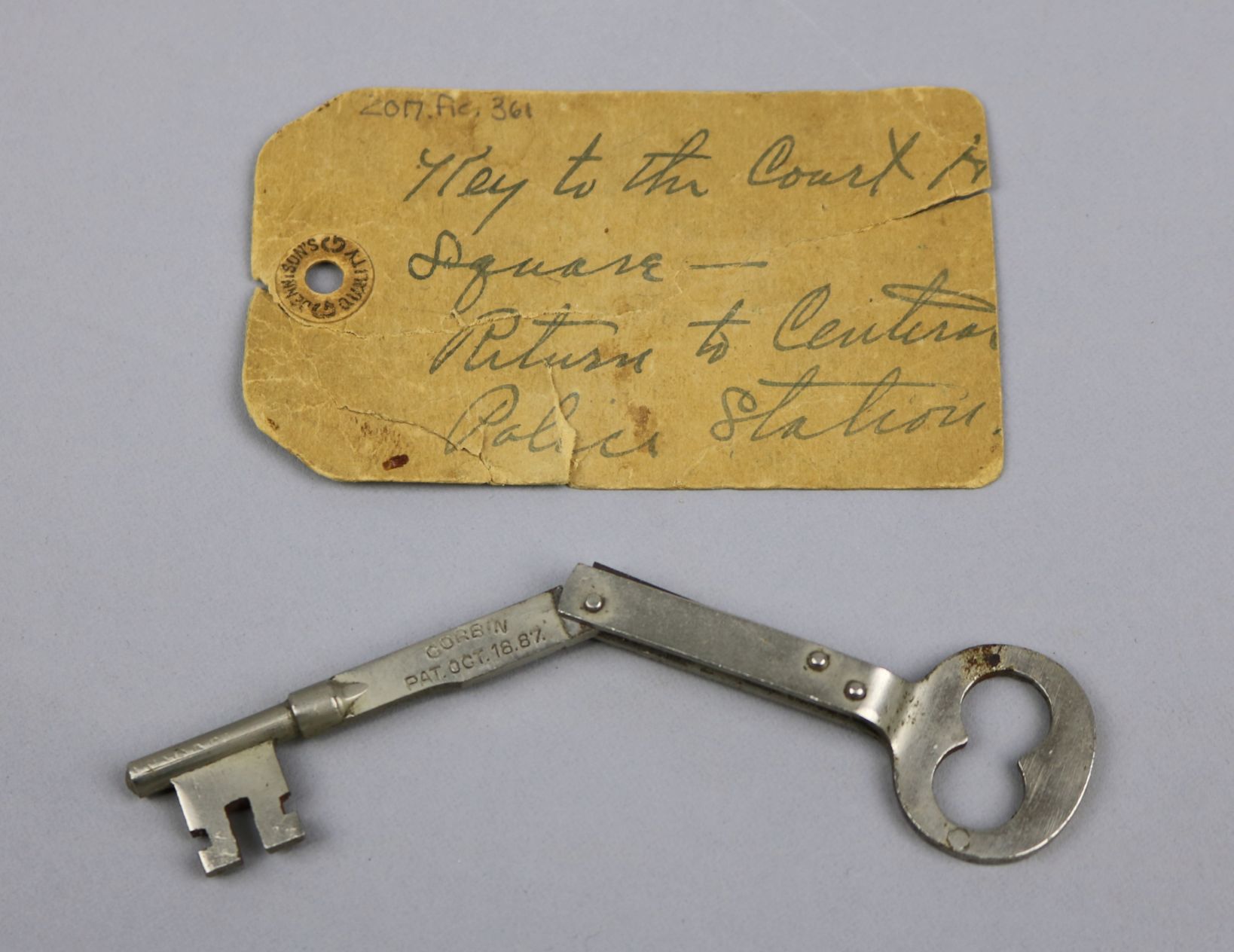 Valuable key